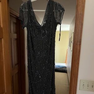 Pizarro Nights Beaded Dress